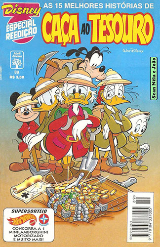 Download de Revista  Disney Especial Reedição - 089 (NT) : Caça ao Tesouro