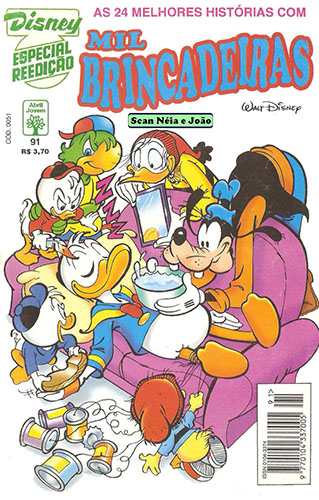 Download de Revista  Disney Especial Reedição - 091 (NT) : Mil Brincadeiras