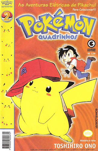 Download de Revista  Pokémon Quadrinhos (Conrad) - 02 de 04